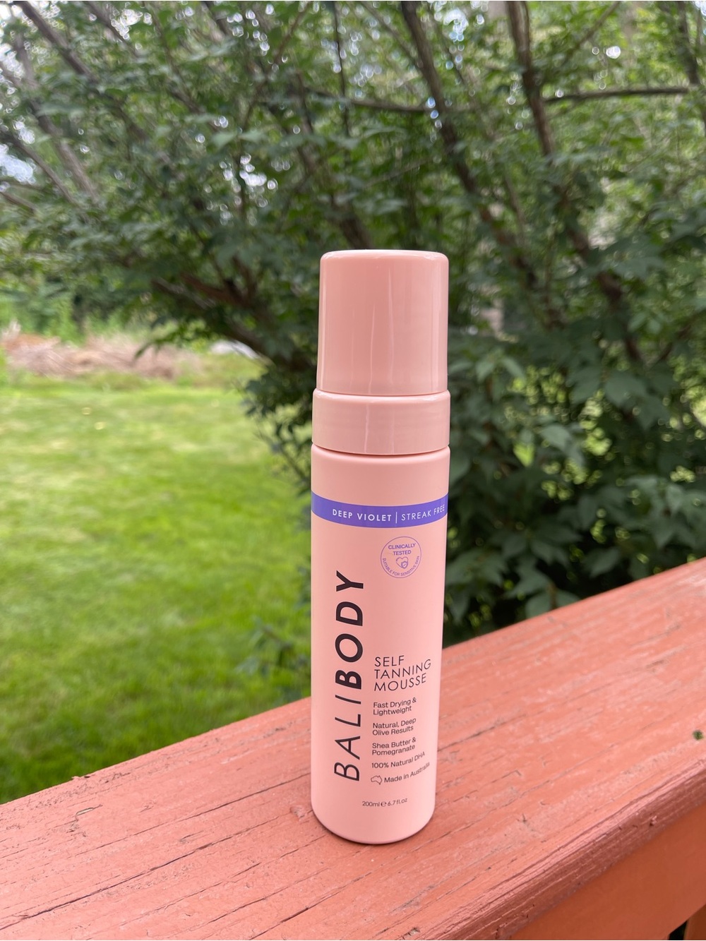 Bali Body Deep Violet Self Tanning Mousse - Pink